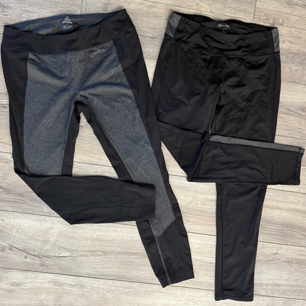 Prana and Calvin Klein Leggings (L) - Picture 2 of 5